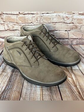 RED WING Mens Soft Leather Lace Up Plain Toe Ankle Boot Shoe Tan 11 D Style 4970